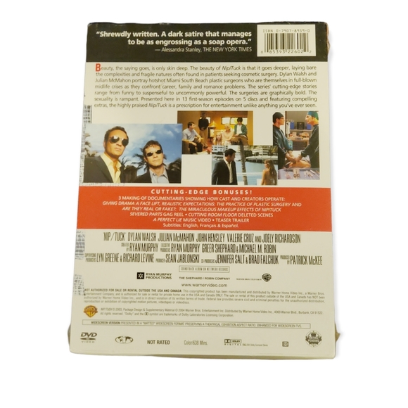 Sealed!  Nip/Tuck: The Complete First Season on DVD (Still factory sealed) - Picture 2 of 3